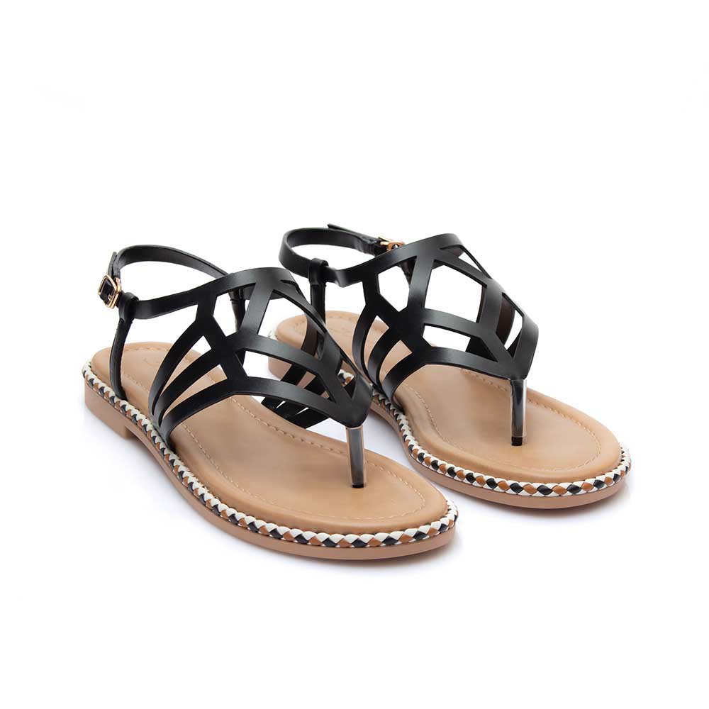 Giày xăng đan đế bệt hoạ tiết khắc laser phong cách Art Deco SD01086_5d7b671652f21.jpeg